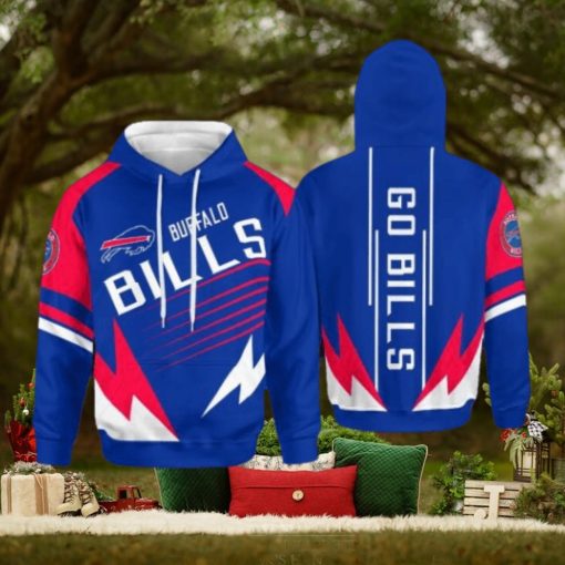 Go Buffalo Bills! Hoodie and Zip Hoodie