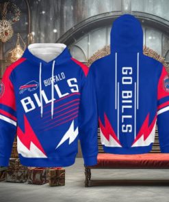 Go Buffalo Bills! Hoodie and Zip Hoodie