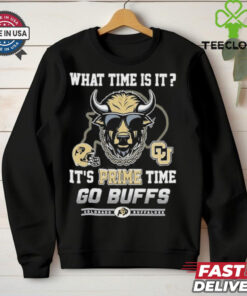 Go Buffs What Time Is It It’s Prime Time shirt