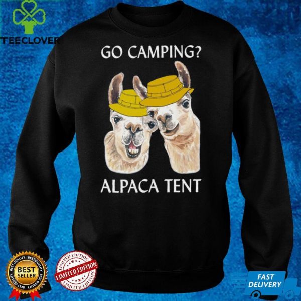 Go Camping Alpaca Tent T shirt