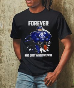 Go Carlton Blue Forever Not Just When We Win Shirt