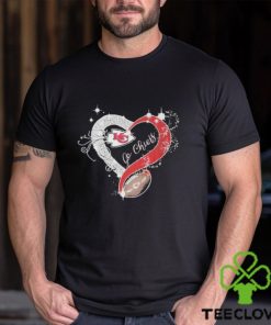 Go Chiefs Heart Love Kansas City Chiefs Super Bowl LVIII Shirt