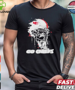 Go Chiefs Kansas City Football Skull shirt