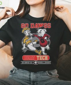 Go Dawgs Beat Tech Georgia Bulldogs T Shirt