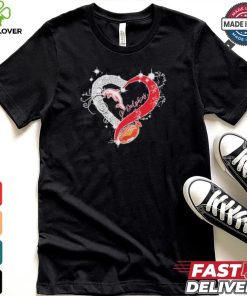 Go Dolphins Miami Dolphins Football diamond heart love shirt