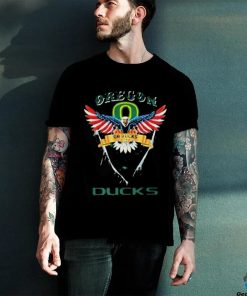 Go Ducks Oregon Ducks Football Us Eagle Shirt