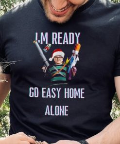 Go Easy Home Alone Christmas Knit T Shirt