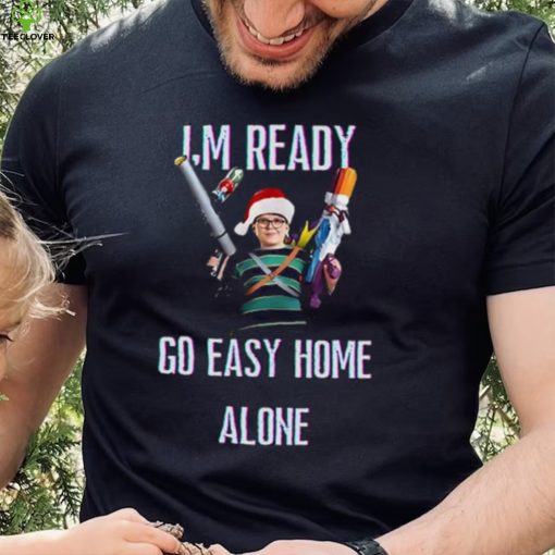 Go Easy Home Alone Christmas Knit T Shirt