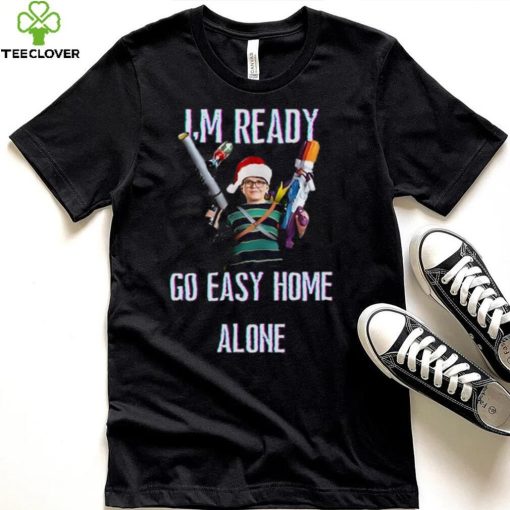 Go Easy Home Alone Christmas Knit T Shirt