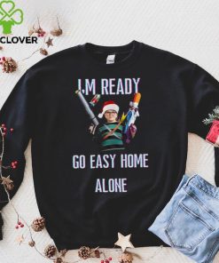 Go Easy Home Alone Christmas Knit T Shirt