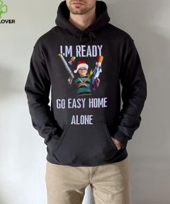 Go Easy Home Alone Christmas Knit T Shirt