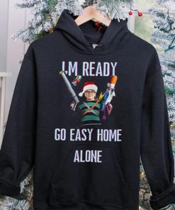 Go Easy Home Alone Christmas Knit T Shirt