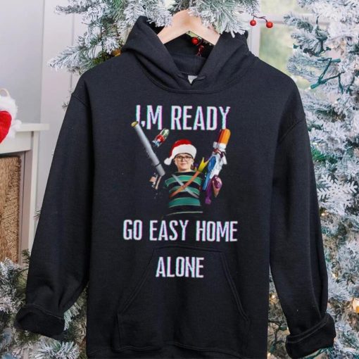 Go Easy Home Alone Christmas Knit T Shirt