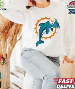 Go Fins Miami Dolphins logo shirt