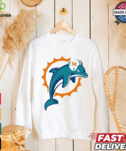 Go Fins Miami Dolphins logo hoodie, sweater, longsleeve, shirt v-neck, t-shirt