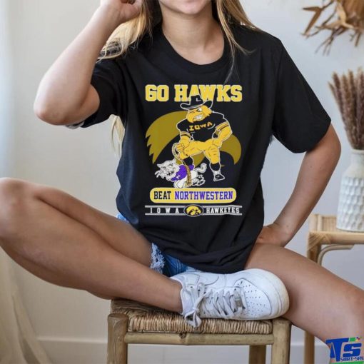 Go Hawks beat Northwestern Iowa Hawkeyes hoodie, sweater, longsleeve, shirt v-neck, t-shirt