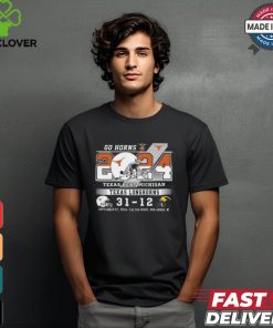 Go Horns Texas Beat Michigan 31 12 Shirt