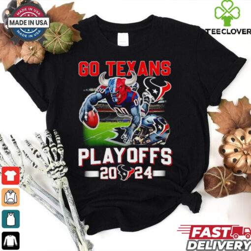 Go Houston Texans Playoffs 2024 mascot shirt