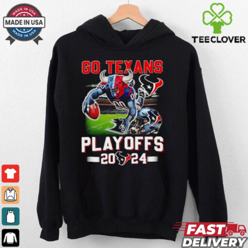 Go Houston Texans Playoffs 2024 mascot shirt