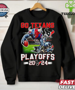 Go Houston Texans Playoffs 2024 mascot shirt