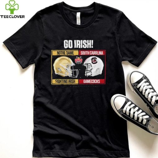 Go Irish 2022 Gator Bowl Notre Dame Fighting Irish vs South Carolina Gamecocks Shirt