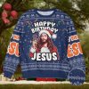 Wolverines Snoopy Dabbing Knitted Ugly Christmas Sweater