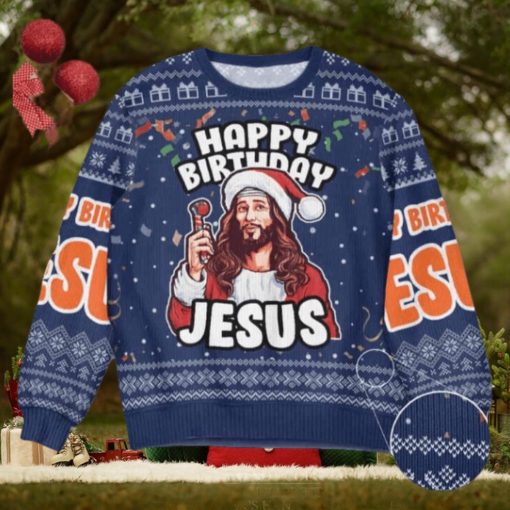 Go Jesus It’s Your Birthday Christmas Ugly Sweater