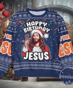 Go Jesus It’s Your Birthday Christmas Ugly Sweater