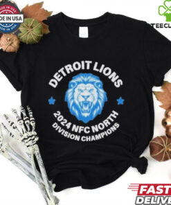 Go Lions Detroit Lions 2024 North Champions Shirt