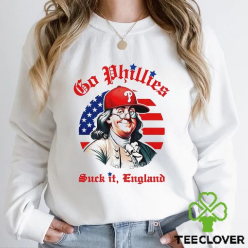 Go Phillies Suck It England Philadelphia Baseball Shirt