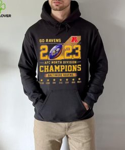 Go Ravens 2023 AFC North Division Champions shirt