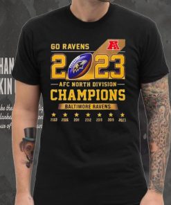 Go Ravens 2023 AFC North Division Champions hoodie, sweater, longsleeve, shirt v-neck, t-shirt