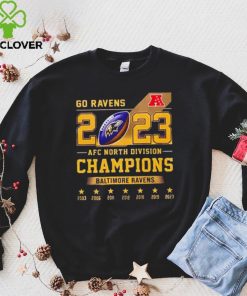 Go Ravens 2023 AFC North Division Champions hoodie, sweater, longsleeve, shirt v-neck, t-shirt