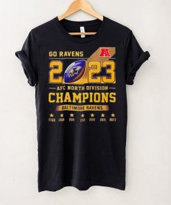 Go Ravens 2023 AFC North Division Champions hoodie, sweater, longsleeve, shirt v-neck, t-shirt