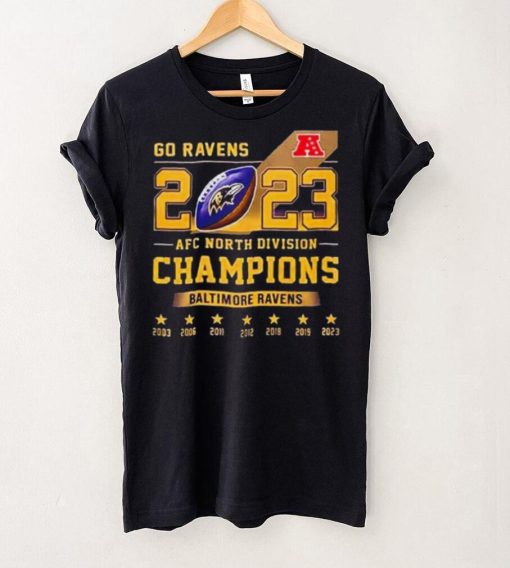 Go Ravens 2023 AFC North Division Champions hoodie, sweater, longsleeve, shirt v-neck, t-shirt