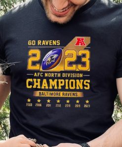 Go Ravens 2023 AFC North Division Champions hoodie, sweater, longsleeve, shirt v-neck, t-shirt