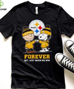 Go Steelers Peanuts Snoopy and Charlie Brown Pittsburgh Steelers Forever Not Just When We Win 2024 shirt 3 Go Steelers Peanuts Snoopy and Charlie Brown Pittsburgh Steelers Forever Not Just When We Win 2024 shirt