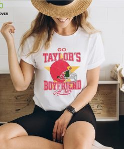 Go Taylors Boyfriend Shirt, Football Kc Crewneck