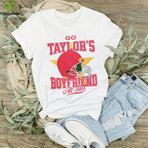 Go Taylors Boyfriend Shirt, Football Kc Crewneck