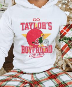 Go Taylors Boyfriend Shirt, Football Kc Crewneck