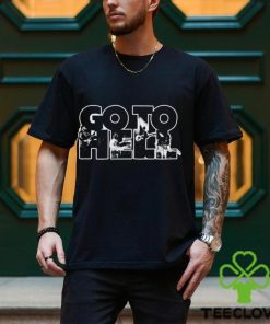 Go To Hell Photo Black T Shirt