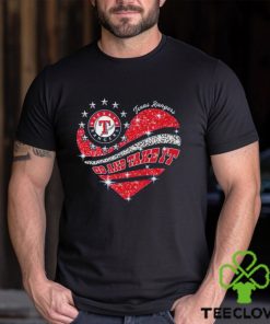 Go and take it Texas rangers heart shirt