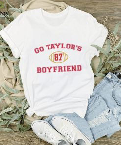 Go taylors boyfriend travis kelce 87 shirt