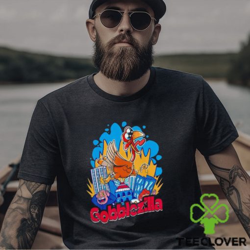 Gobblezilla turkey day thanksgiving shirt