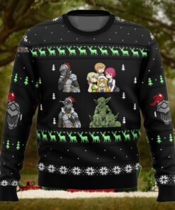 Goblin Slayer Sprites Ugly Christmas Wool Knitted Sweater