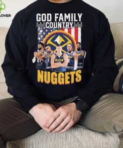 God Family Country Denver Nuggets Signatures Shirt