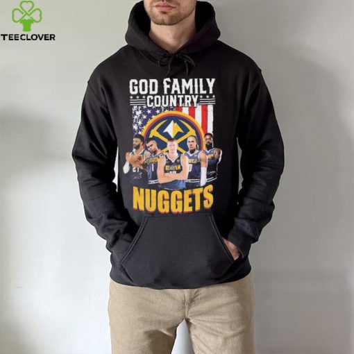 God Family Country Denver Nuggets Signatures Shirt