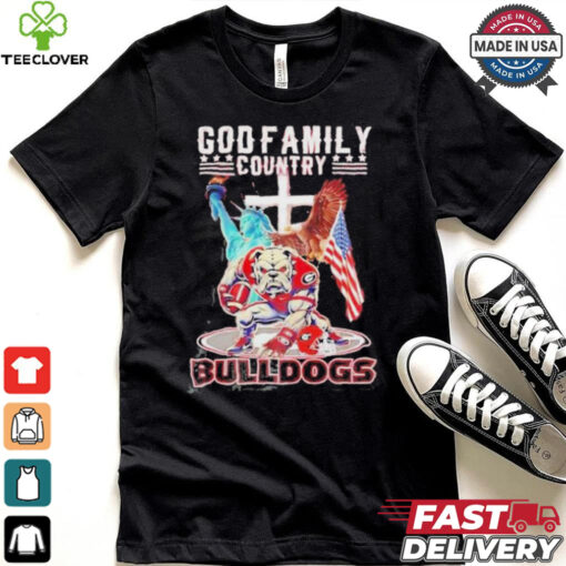 God Family Country Georgia Bulldogs 2024 T Shirt