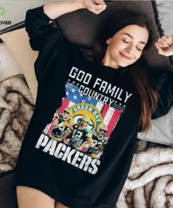 God Family Country Green Bay Packers American Flag Signatures Shirt 3 God Family Country Green Bay Packers American Flag Signatures Shirt