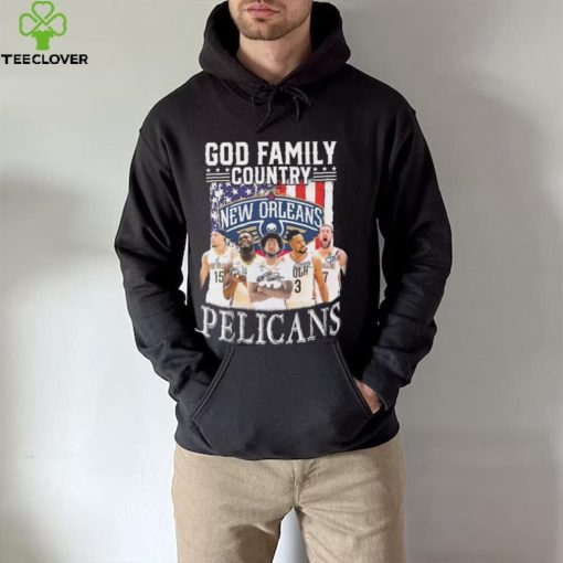 God Family Country New Orlean Pelicans Signatures Shirt